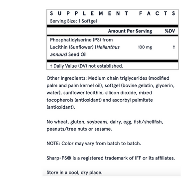 PS 100 - 100mg Softgels